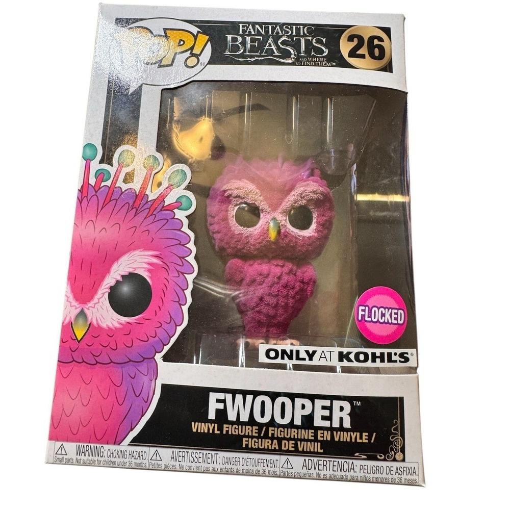 Funko Pop! Vinyl: Fantastic Beasts - Fwooper - (Flocked) - Kohls (Exclusive) #26